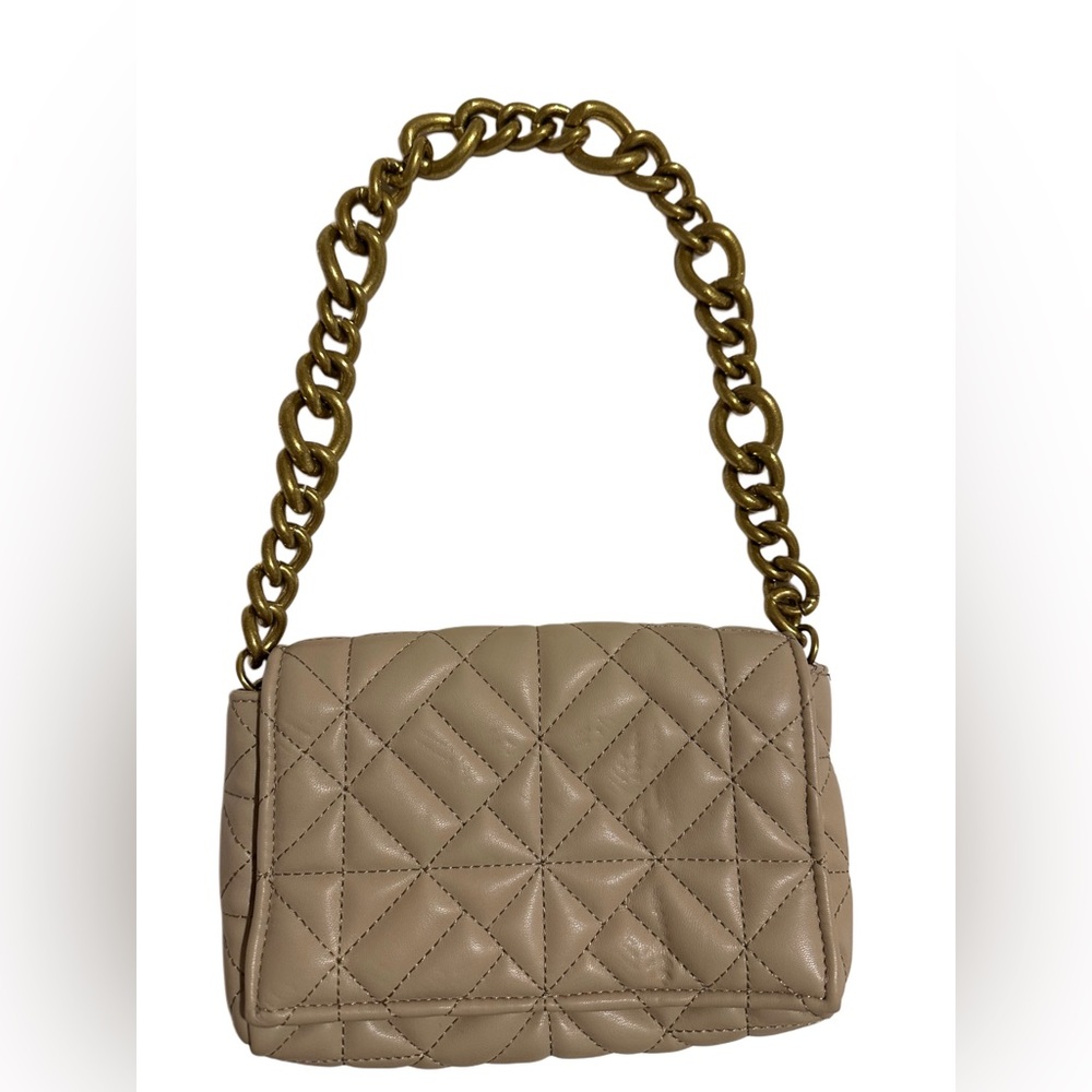 Zara Quilted Shoulder Bag